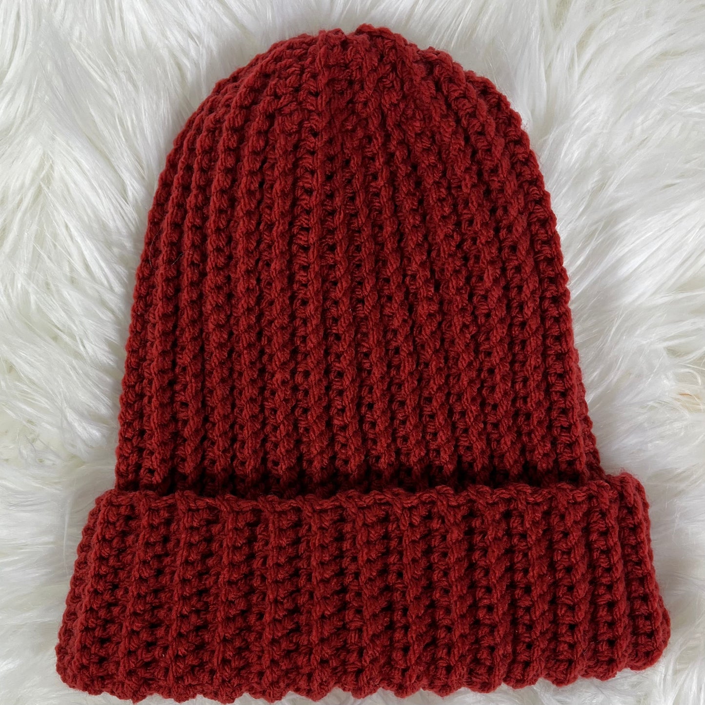 Classic Ribbed Beanie Terra Cotta